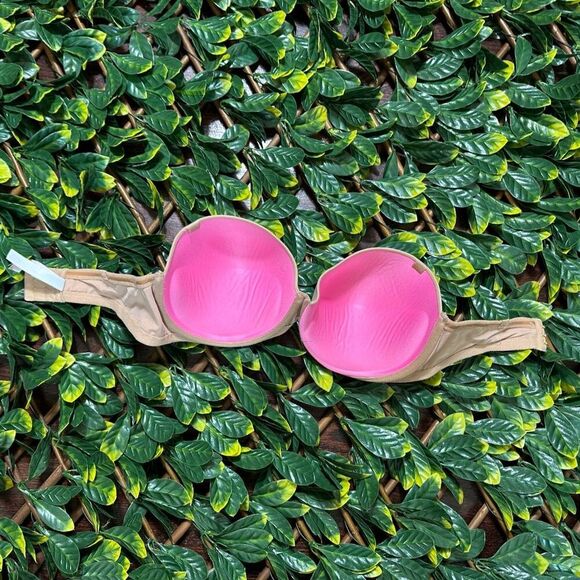 Victoria's Secret PINK Beige Strapless Bra 38DD - Picture 3 of 4